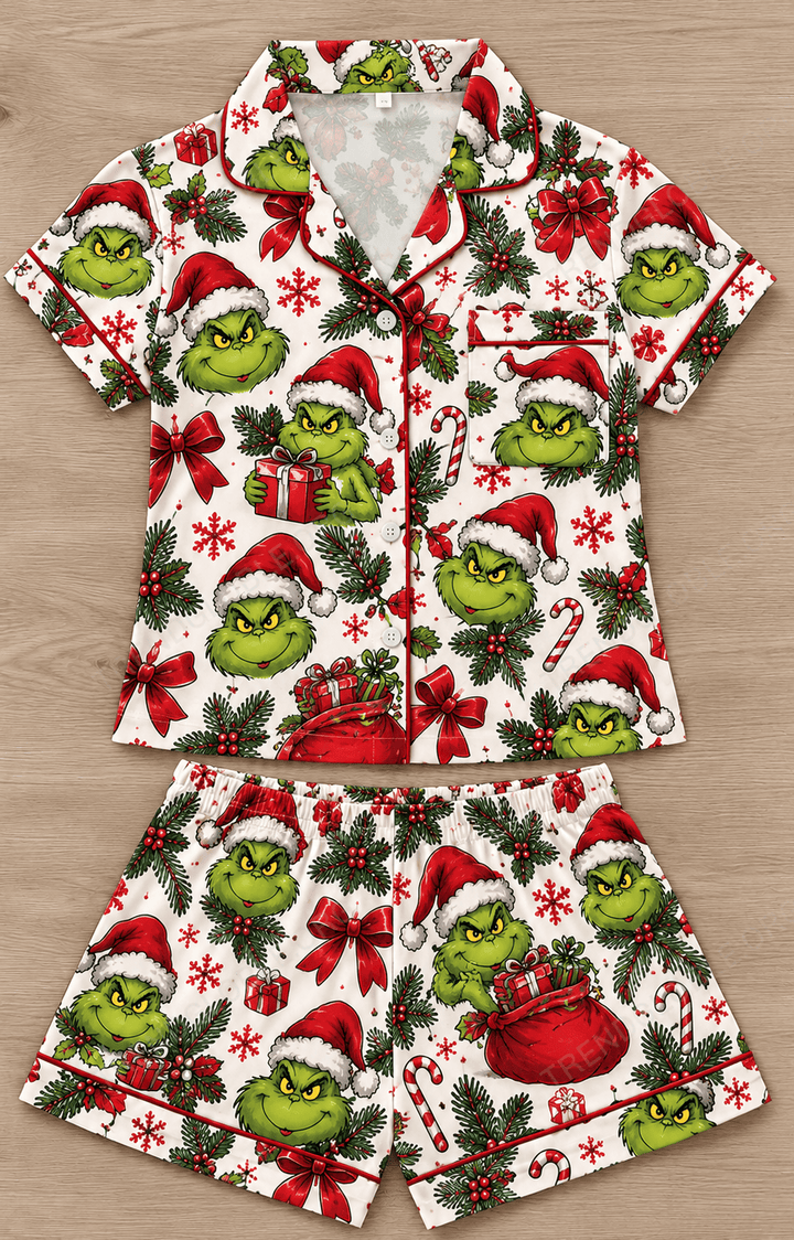 Grinch Short Pijama Set HV1