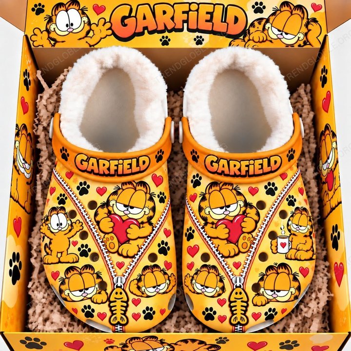 Garfield Fleece Crocs DTT01