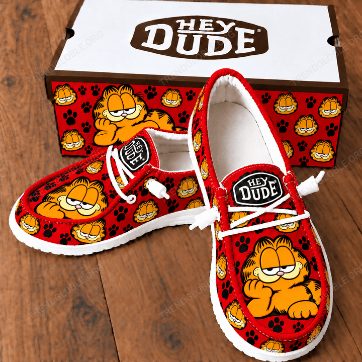 Garfield Canvas Hey Dude Shoes DTT24