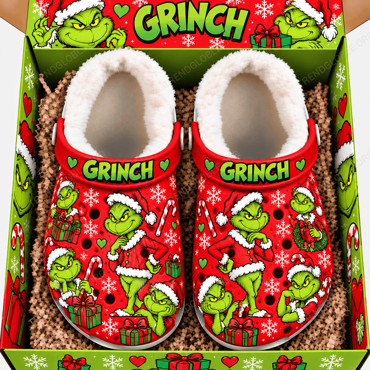 Grinch Fleece Crocs HK1