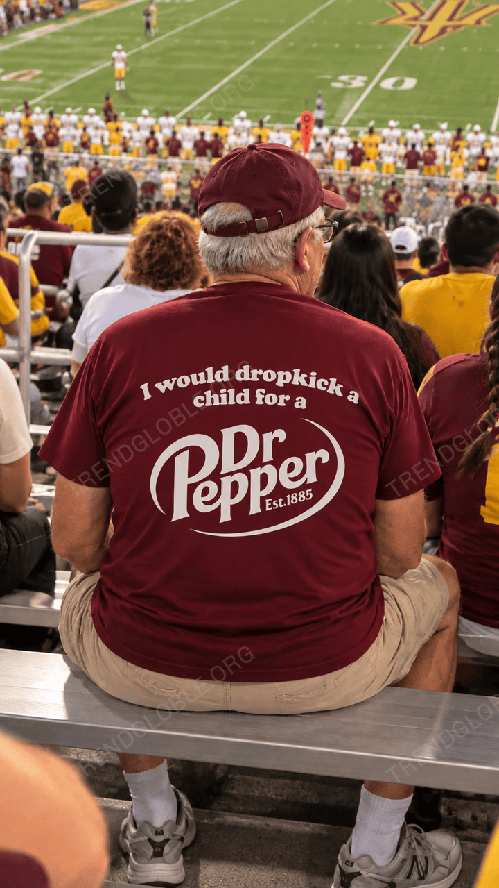 Dr Pepper Dropkick T Shirt 2D TRA80