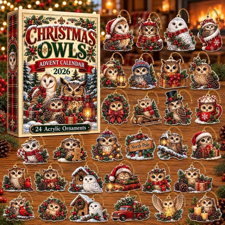 Owl Advent Calendar 2026 DTT01