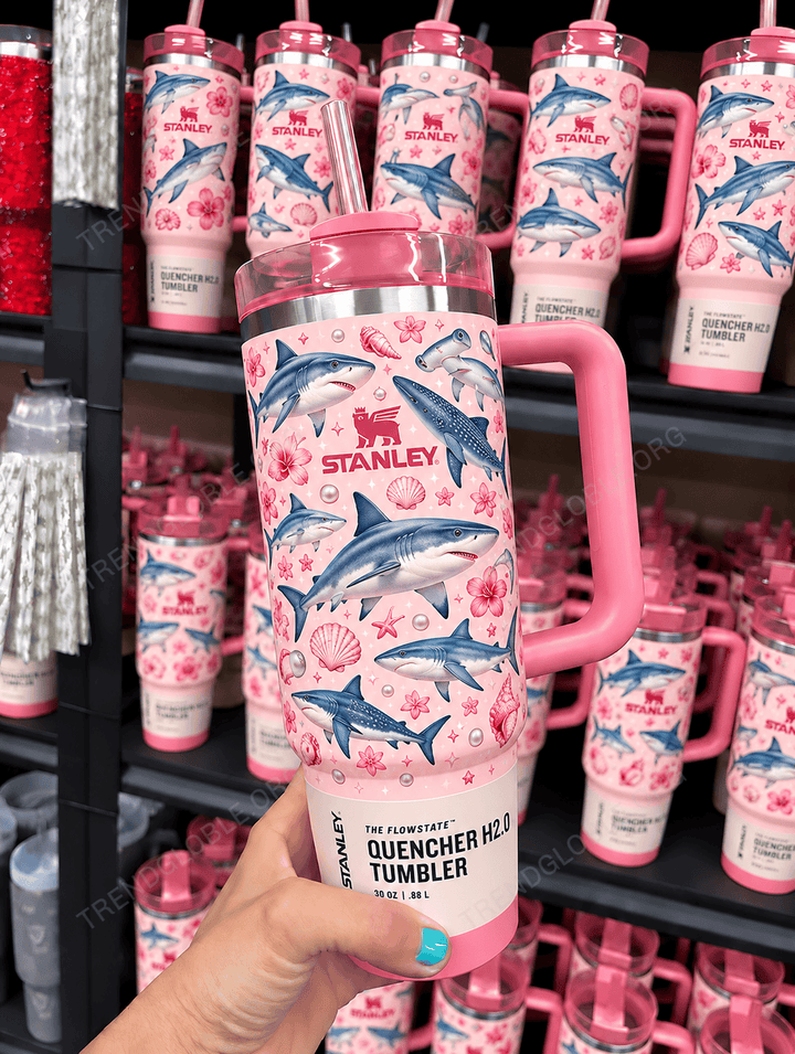 Shark Tumbler 40OZ Hand Cup NDK03