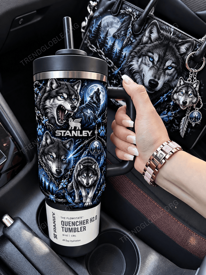 Wolf Tumbler 40OZ Hand Cup NDK26