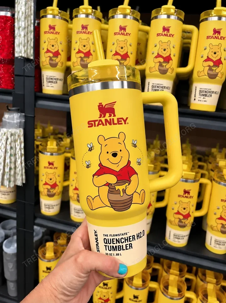 Pooh Tumbler 40OZ Hand Cup NDK13