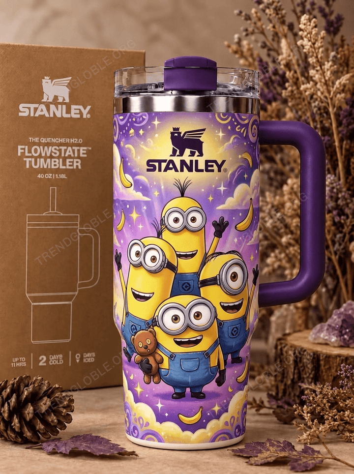Minions Tumbler 40OZ Hand Cup HH2