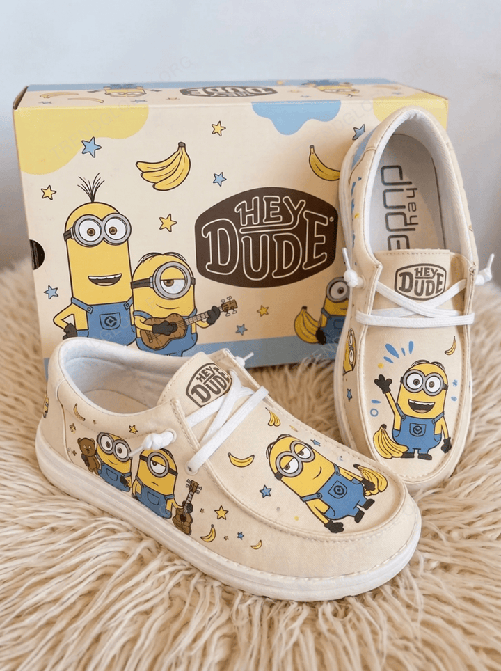 Minions Canvas Hey Dude Shoes - HH2