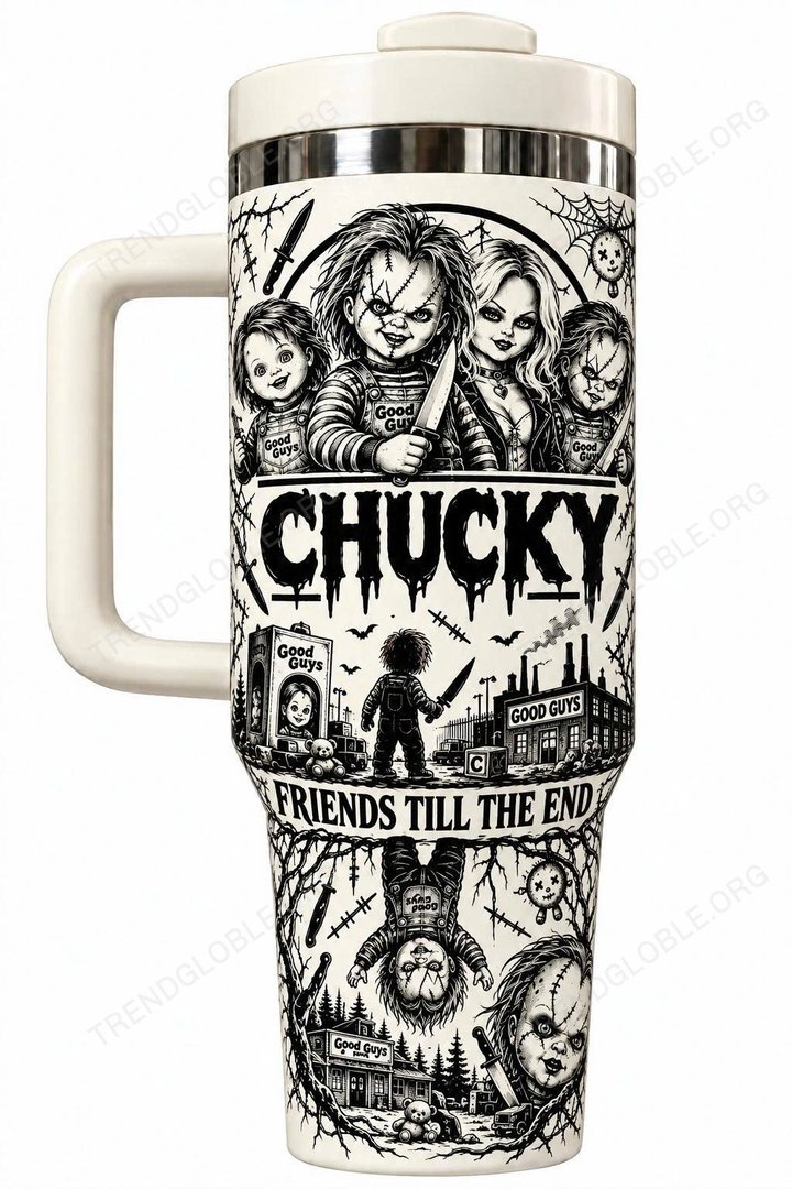 Chucky Tumbler 40OZ Hand Cup QH89