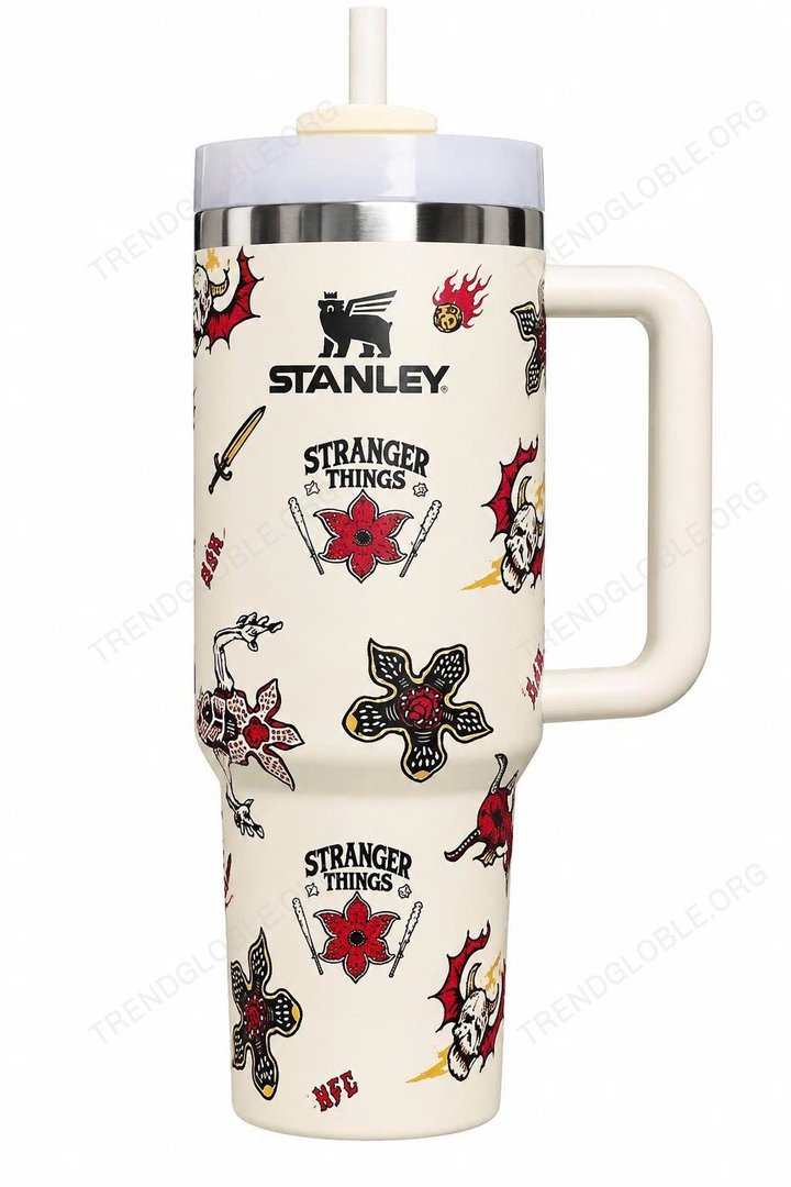 Stranger Things Tumbler 40OZ Hand Cup QH92