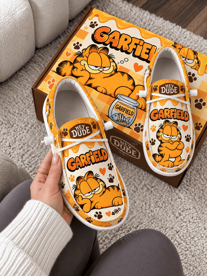 Garfield Canvas Hey Dude Shoes DTT04