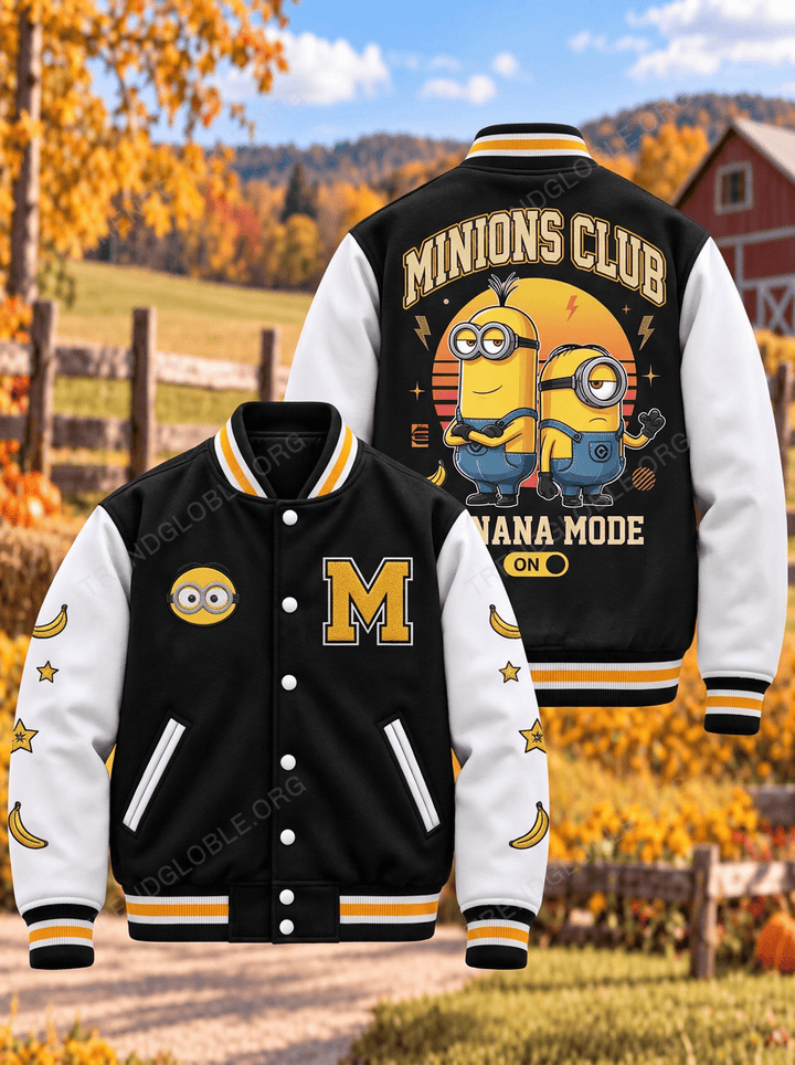 Minions Limited Edition MLB Varsity Jacket - HH2