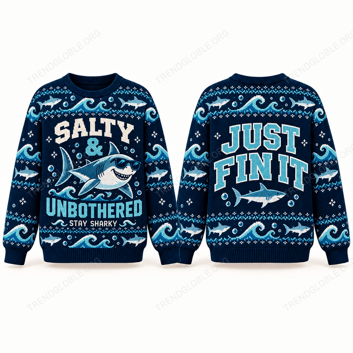 Shark Ugly Sweater NDK01