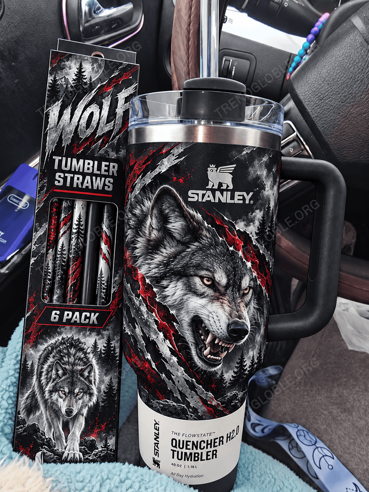 Wolf Tumbler 40OZ Hand Cup NDK30