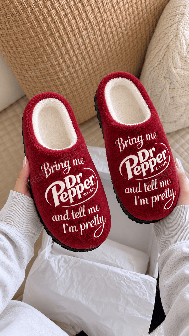 Dr Pepper i’m Pretty Plush Slipped TRA82
