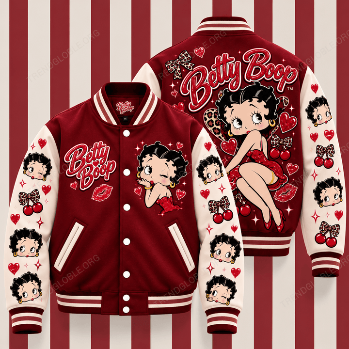 Betty Boop Limited Edition MLB Varsity Jacket MH1