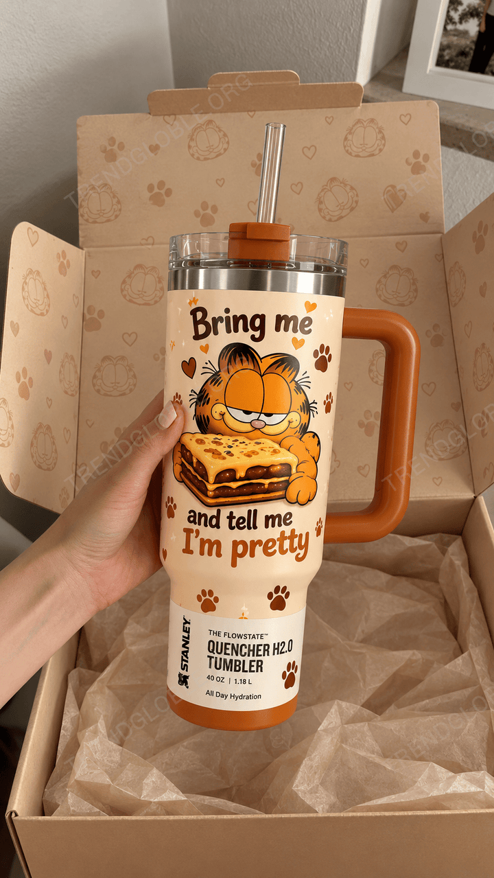 Garfield 2 Tumbler 40OZ Hand Cup TRA82