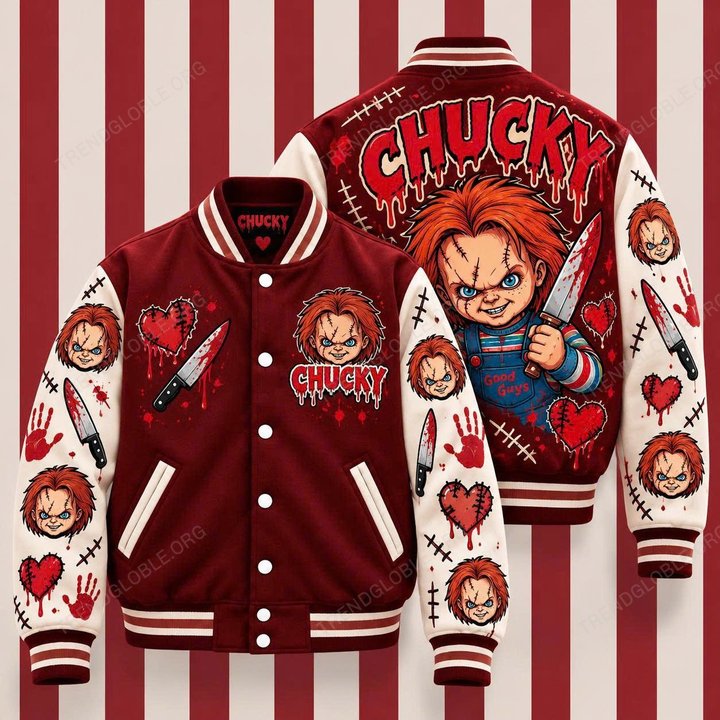 Chucky Limited Edition MLB Varsity Jacket Qh02
