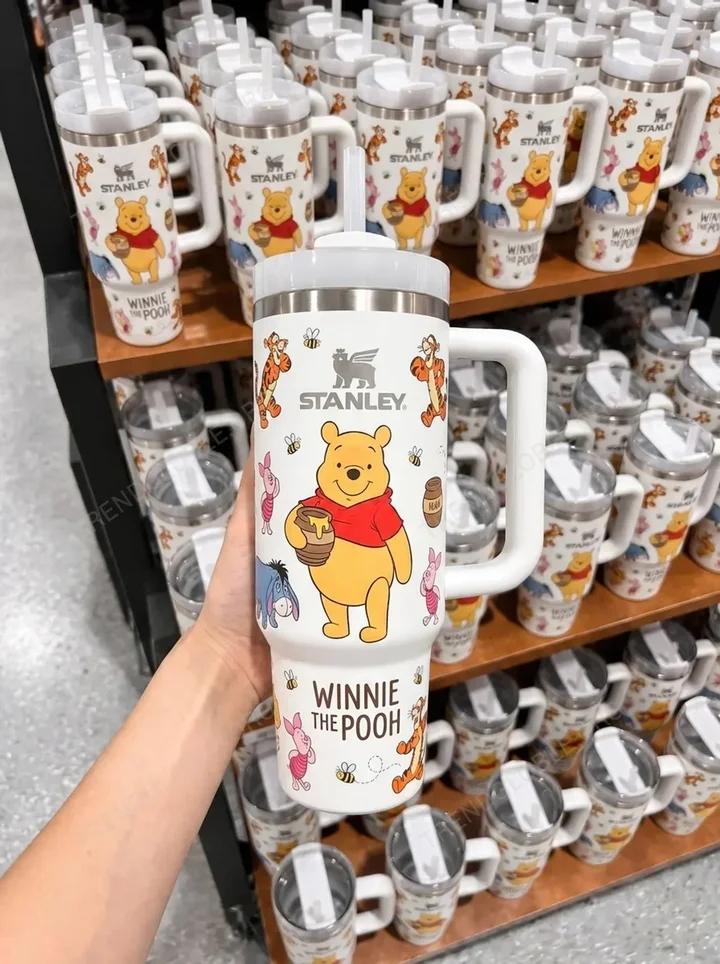 Pooh Tumbler 40OZ Hand Cup NDK14