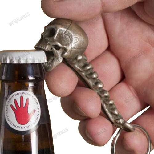 Creative Skull Style Bottle Opener Portable Alloy Beer Wine Bottles Opener Tools Corkscrew Kitchen Tools Bar Accessories