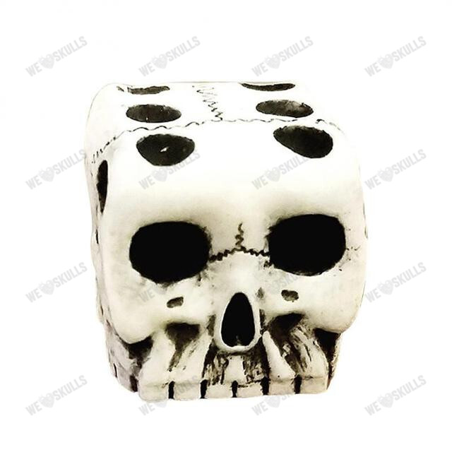 Dice Toy Party Club Six Sided Skeleton Dice Funny Design Skull Dice Round Corner