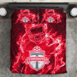 Toronto FC Legend 3PCS Bedding Set Duvet Cover And Pillow Cases Gift For Fan