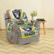 Las Vegas Raiders Art Colorful Sofa Protector Slip Cover
