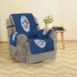 Toronto Blue Jays Russell Bird Blue Silk Sofa Protector Slip Cover
