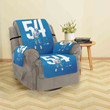 Detroit Lions 54 Days Until Kickoff Sofa Protector Slip Cover