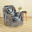 Las Vegas Raiders Galaxy Logo Art Sofa Protector Slip Cover