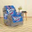 Detroit Pistons Horse Blue Sofa Protector Slip Cover