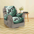 New York Jets Emblem v9 Sofa Protector Slip Cover