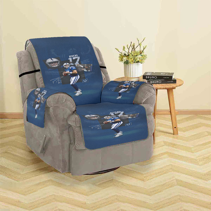 Indianapolis Colts Philip Rivers1 Sofa Protector Slip Cover
