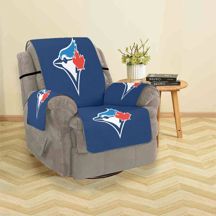 Toronto Blue Jays Russell Bird Blue Sofa Protector Slip Cover
