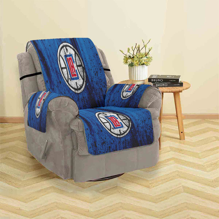 Los Angeles Clippers Grunge Sofa Protector Slip Cover