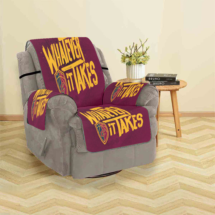 Cleveland Cavaliers What Ever It Takes Sofa Protector Slip Cover