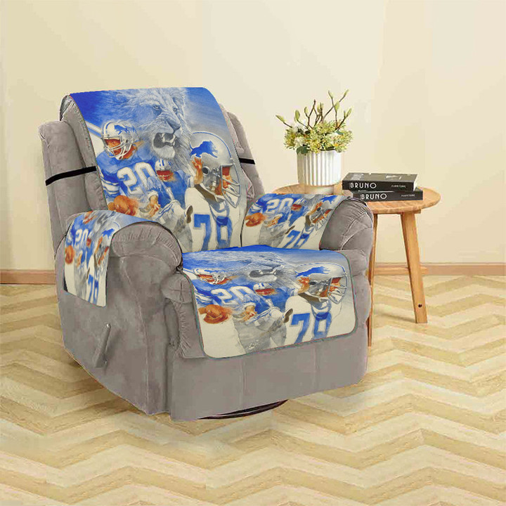 Detroit Lions Gameday Sofa Protector Slip Cover