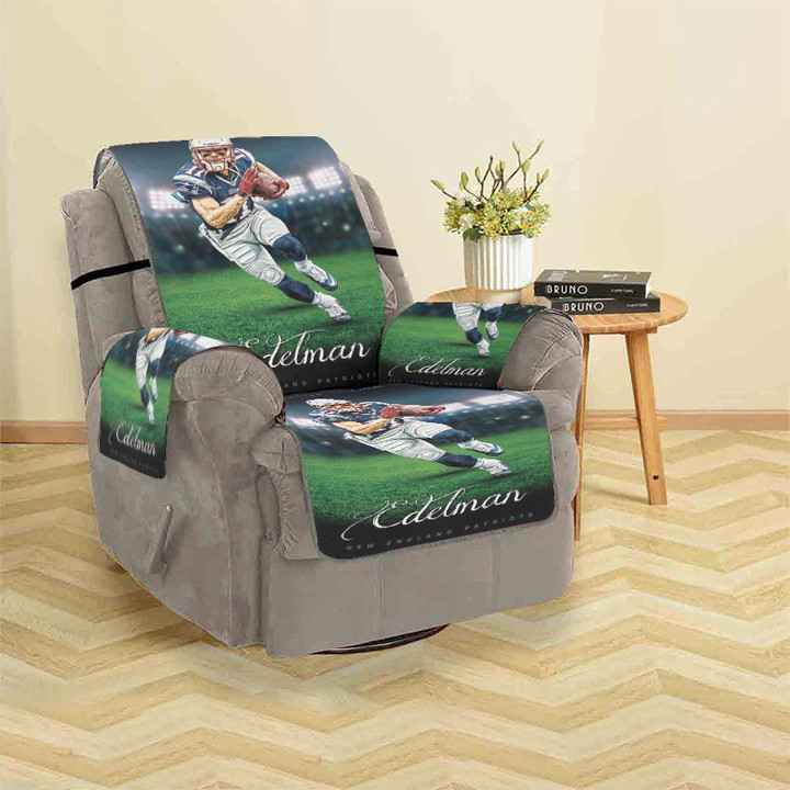 New England Patriots Julian Edelman7 Sofa Protector Slip Cover