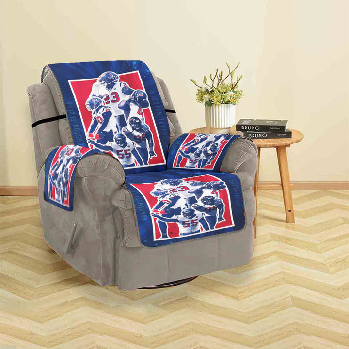 Houston Texans All Players4 Sofa Protector Slip Cover