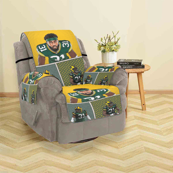 Green Bay Packers Adrian Amos no31 Sofa Protector Slip Cover