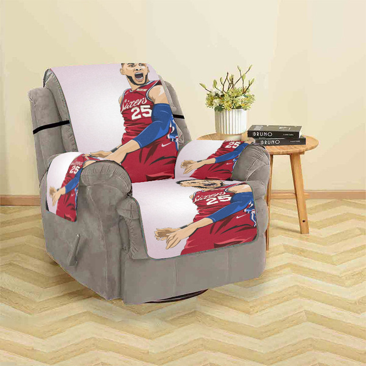 Philadelphia 76ers Ben Simmons Art Sofa Protector Slip Cover