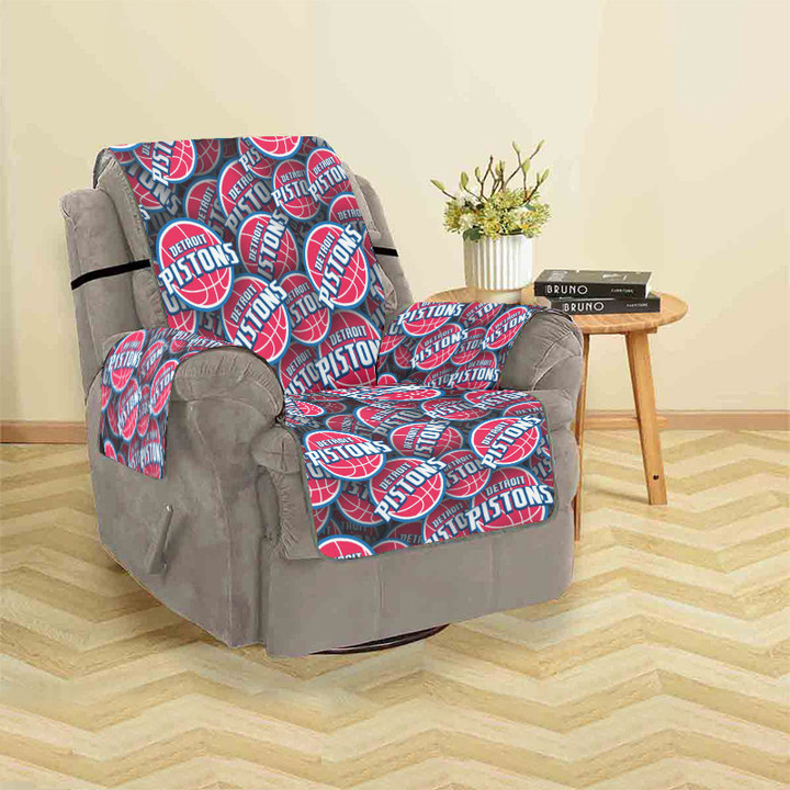Detroit Pistons1 Sofa Protector Slip Cover