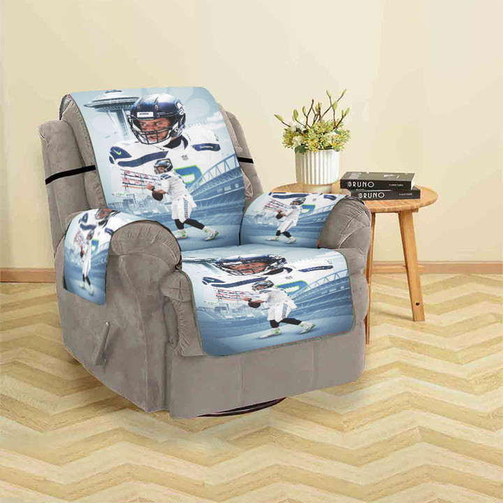 Seattle Seahawks Russell Wilson1 Sofa Protector Slip Cover