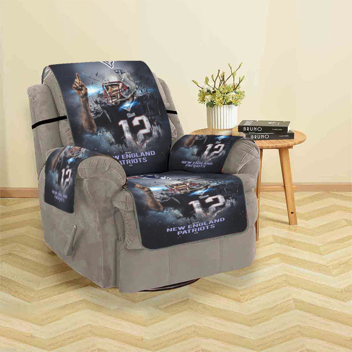 New England Patriots Tom Brady6 Sofa Protector Slip Cover