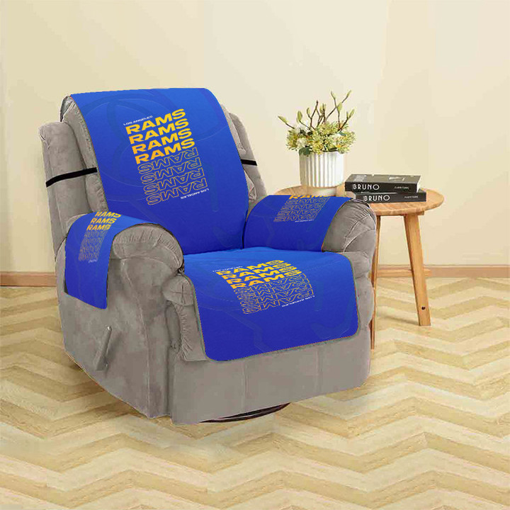 Los Angeles Rams Yellow Rams Blue1 Sofa Protector Slip Cover
