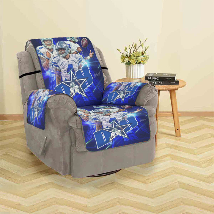 Dallas Cowboys Dak PreScott6 Sofa Protector Slip Cover