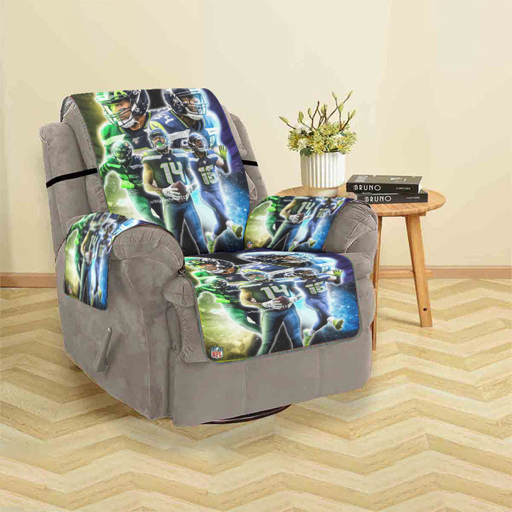 Seattle Seahawks Players3 Sofa Protector Slip Cover