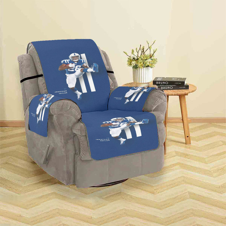 Indianapolis Colts Jonathan Taylor1 Sofa Protector Slip Cover