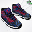 Buffalo Bills Logo Lava Skull J11 Shoes Casual Sneakers