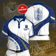 Kansas City Royals Custom Name Polo Shirt V4