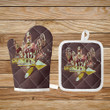 Washington Football Team All Players2 Microwave Glove and Potholder Mat